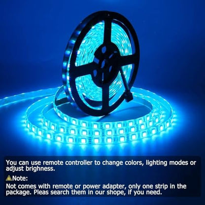 SUPERNIGHT RGB LED Strip Lights Waterproof, 32.8 FT 10M 600LEDs | SMD 5050, Color Changing, Flexible, for Bedroom, TV Back Lighting, Christmas, Halloween Day, Not Include Power Adapter - size: 32.8 FT