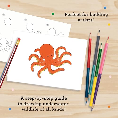 Petit Collage How to Draw: Ocean Life