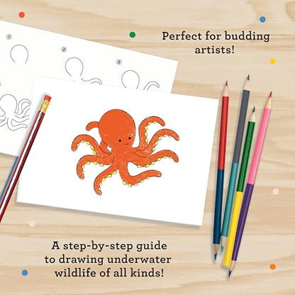 Petit Collage How to Draw: Ocean Life