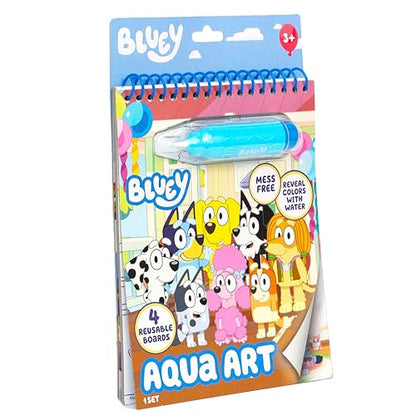 Bluey Aqua Art – Friends Forever - style: Bluey and Friends