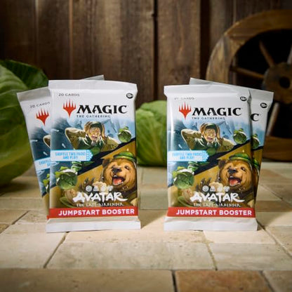 Magic: The Gathering | Avatar: The Last Airbender Jumpstart Booster Box | 24 Packs | 2-Player Card Game