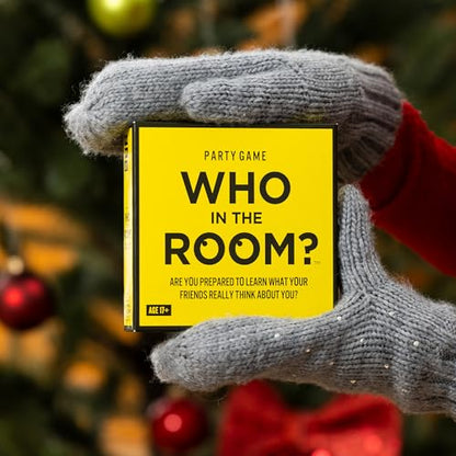 Hygge Games Who in The Room? Party Gamef Yellow