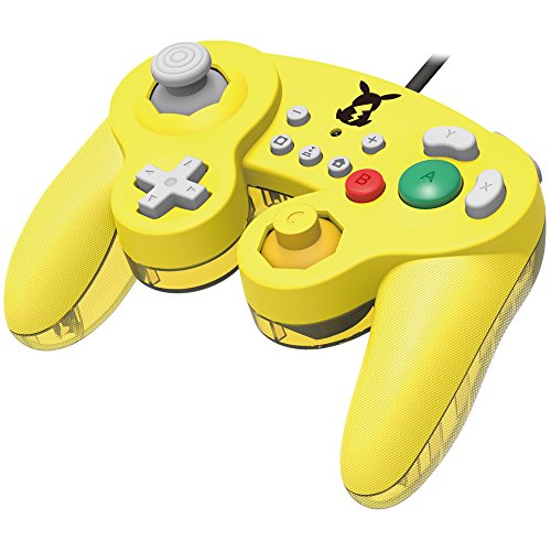 HORI Nintendo Switch Battle Pad (Pikachu) Gamecube Style Controller - Nintendo Switch - style: Pikachu