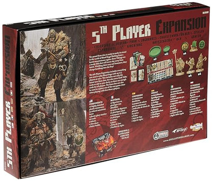 Blood Rage 5th Player Board Game EXPANSION | Strategy Game | Viking Battle Game | Tabletop Miniatures Game for Adults and Teens | Ages 14+ | 2-4 Players | Average Playtime 60-90 Minutes | Made by CMON