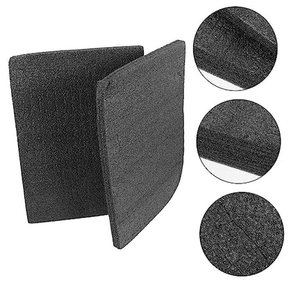 Happyyami 2Pcs Foam Inserts for Toolboxes Foam for Case Storage Shock Absorption and Protection for Game Storage and Crafts
