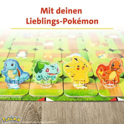 Ravensburger Labyrinth Pokemon Board Game - A Strategic Maze Adventure for Family Nights & Pokemon Parties - Includes Pikachu, Bulbasaur, and More - Great Birthday Gift for Kids Ages 7 and Up - style: Pokemon Labyrinth
