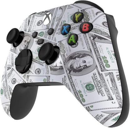 Custom Controllerzz Wireless Controller for Microsoft Xbox Series X/S & Xbox One - Custom Soft Touch Feel - Custom Xbox Series X/S Controller (X/S Money) - color: X/S Money