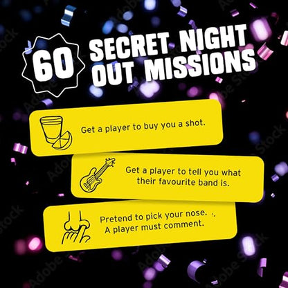 Big Potato Don’t Get Got: Night Out | Award Winning Secret Missions Party Game for Adults and Family - style: Don't Get Got: Night Out Edition