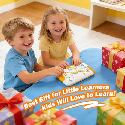 Educational Toys for Kids 3-7 Years Old, Interactive Quiz Battle Game with 800 Questions, 2-Player Learning Toy, Montessori Brain Training, Autism Sensory Speech Therapy Gift for Toddler Boys Girls