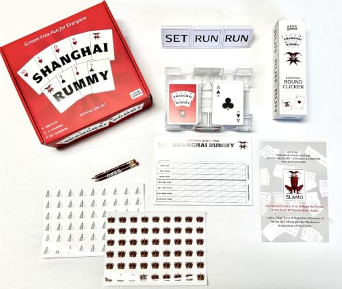 Shanghai Rummy Card Game Complete Box Set | Complete Box Set