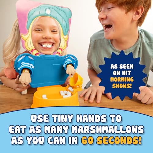 Marshmallow Madness Board Game – Hilarious Family Board Games for Kids & Adults, Fun Fast-Paced Party Game for Family Night, Interactive Kids Board Games, Ages 8+