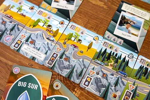 25th Century Games Big Sur Board Game | Scenic California Highway Card Drafting Strategy Game for Ages 10+, 2 to 4 Players