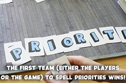 Priorities: The Hilarious New Party Game of Absurd Choices That Gets Everyone Laughing – Party Games for Adults and Teenagers - Card Games - Board Games - Travel Games