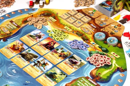 Everdell Farshore Essentials Edition | Standalone Strategy Tabletop Game with Fresh Mechanics | Explore the Northern Shores of Everdell | 2–4 Players | Age 10+ | Fantasy Tabletop Game