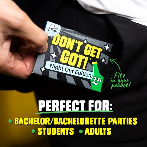 Big Potato Don’t Get Got: Night Out | Award Winning Secret Missions Party Game for Adults and Family - style: Don't Get Got: Night Out Edition