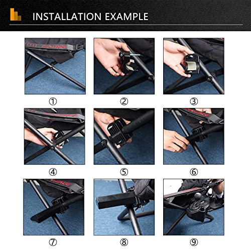 Right Shifter Mount Compatible with L G25 G27 G29 G920 Gaming Racing Wheel, Shifter Bracket for Playseat Challenge Chair Accessories