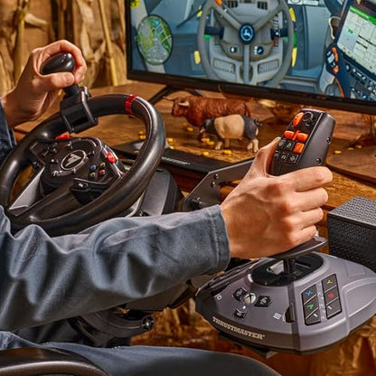 Thrustmaster SimTask FarmStick 3-Axis Farming Joystick - XBOX & PC | Plug and play for FS25, 33 programable inputs, thumbwheel, mini-stick, triggers, rocker switches, H.E.A.R.T sensors - style: Farmstick | Xbox