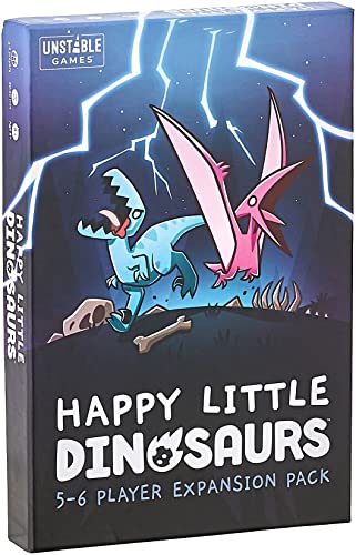 Unstable Games Happy Little Dinosaurs - 5-6 Player Expansion Pack - style: Expansion: 5-6 Player
