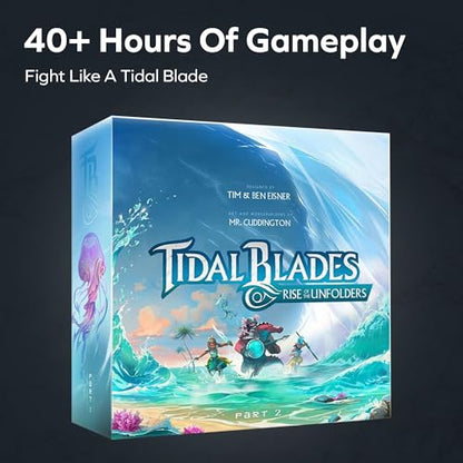 Tidal Blades 2: Rise of the Unfolders, Narrative Campaign | Cooperative Adventure Board Game for Adults and Families | Six Heroes | Dungeon Crawler that Doesn't Look Like It