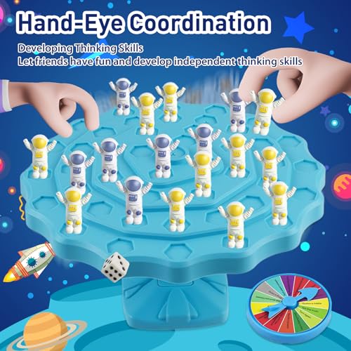 rytopt Astronaut Balance Game, 2-Player Balance Tree Board Game, Interactive Family Balance Tree Tabletop Game for Adult, Board Games, Family Games, Family Game Night