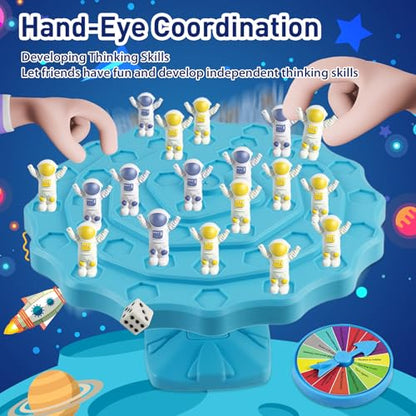 rytopt Astronaut Balance Game, 2-Player Balance Tree Board Game, Interactive Family Balance Tree Tabletop Game for Adult, Board Games, Family Games, Family Game Night