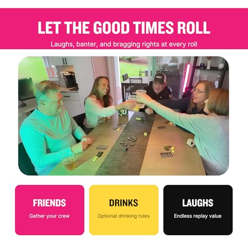 FU The Game Adult Party Dice Game for Game Night & Parties | Fast-Paced Icebreaker Game for Adults | Ages 17+