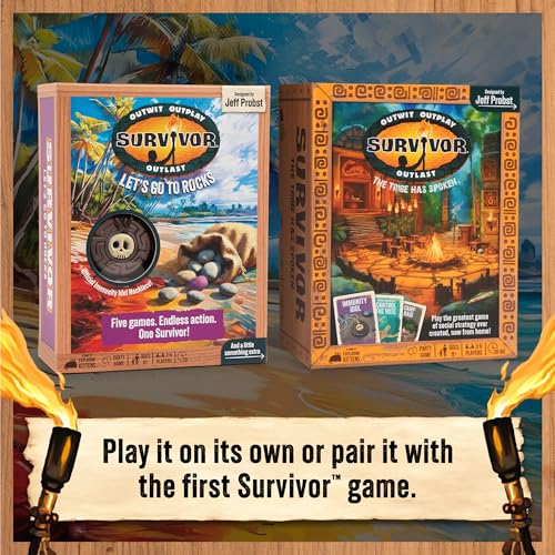 Exploding Kittens Let's Go to Rocks, 2-6 Players, Ages 8+ | Draw rocks, win challenges, and claim immunity in this fast Survivor strategy game inspired by the iconic TV show. - style: Let’s Go to Rocks