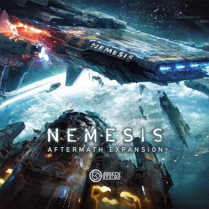 Rebel Studio Nemesis Aftermath Board Game - Epilogue Mode Play, 5 New Characters, Added Traits & Shuttle Board, Cooperative Strategy Game for Adults, Ages 14+, 1-5 Players, 45-60 Min Playtime