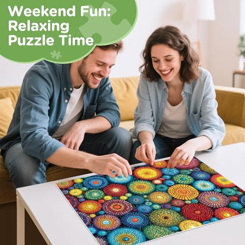 500 Piece Puzzles for Adults,Flower Jigsaw Puzzles 500 Pieces,Funny Puzzles 500 Piece Adult Puzzle with Letters on Back Premium Cardboard Puzzle Challenging Puzzles Family Game Gift 20.5x15 in - style: Flower