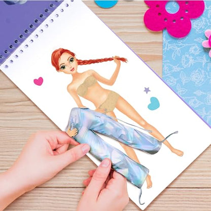 Dance Recital Gifts for Girls. Dress Up Sticker Activity Book. | Fashion design sticker book featuring dancer poses, paper doll dress-up games, and creative play for kids ages 5 and up. - color: Sticker Dress Up Dancers