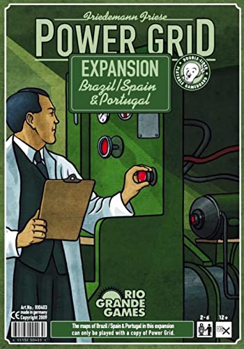 Power Grid: Brazil/Spain & Portugal Expansion (Recharged Version)