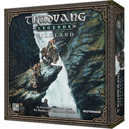 CMON Trudvang Legends: Wildland Board Game Expansion - Cooperative Storytelling Adventure, Fantasy RPG with Tabletop Miniatures for Kids & Adults, Ages 14+, 1-4 Players, 120 Min Playtime, Made by CMON