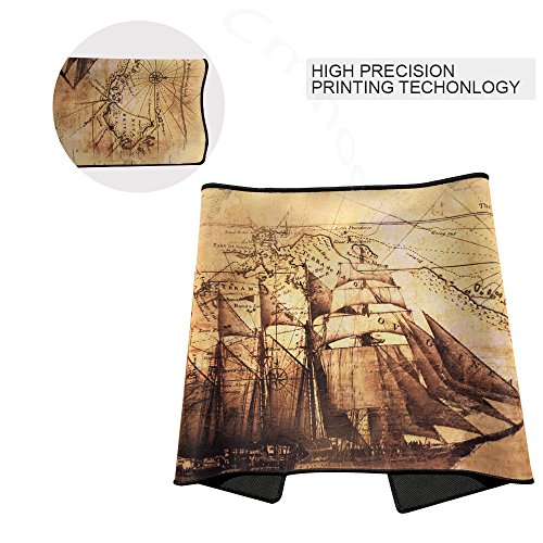 XXL Professional Large Mouse Pad & Computer Game Mouse Mat (35.4x15.7x0.1IN, Boat) - color: Boat, size: 35.4x15.7x0.1IN