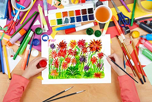 Miniature Detail Paint Brushes, Anezus 30 Pcs Paintbrushes Small Watercolor Artists Paint Brushes for Acrylics Oil Model Craft Nail Detail Painting, Size 00 - size: #00