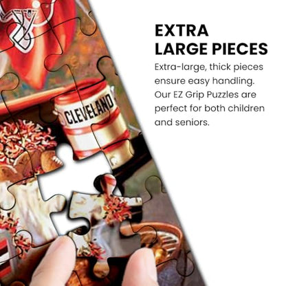 Masterpieces 1000 Piece Jigsaw Puzzle for Adults - NFL Philadelphia Eagles Gameday - 19.25"x26.75" - style: Philadelphia Eagles