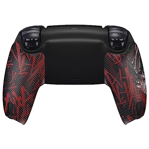 eXtremeRate PlayVital Anti-Skid Sweat-Absorbent Controller Grip for ps5 Controller, Professional Textured Soft Rubber Pads Handle Grips for ps5 Controller - Clown Hahaha - color: Clown Hahaha