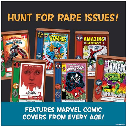 Spin Master Games, Marvel Comic Hunters, Comic Collecting Strategy Card Game for Fans of Marvel Rivals & Action Movies, 1-4 Players, for Ages 14 & Up - color: Marvel Comic Hunters