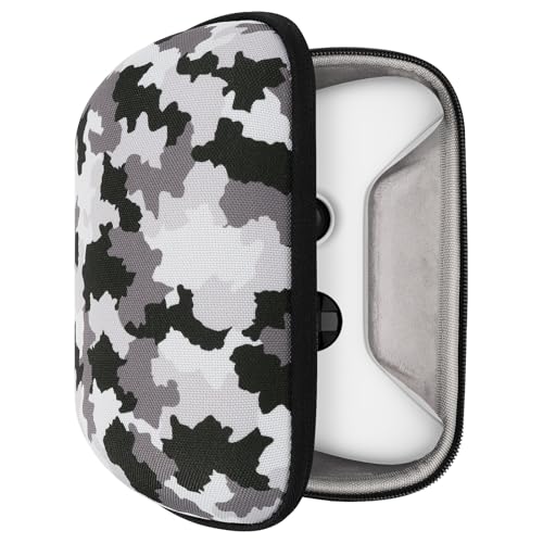 GEEKRIA Controller Travel Case Compatible with Xbox One, Series X, S, Hard Shell Carrying Bag, Protective Storage with Internal Mesh Pocket for Charging Cable (Camouflage) - color: Camouflage