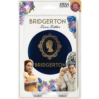 Bridgerton Love Letter Card Game - Unmask Lady Whistledown's Identity! Strategy Game for Kids and Adults Based on The Hit Neflix Series, Ages 10+, 2-6 Players, 20 Minute Playtime, Made by Z-Man Games