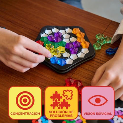 SmartGames IQ Deluxe: Pentagon - the New IQ Series from SmartGames Featuring 120 Challenges in a Deluxe Travel Case for Ages 14 - Adult