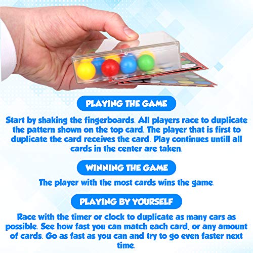 Point Games Therapy Games for Kids, Tricky Fingers Trio, Puzzle Games, Sensory Learning Game, Fun for Entire Family, Ages 4+