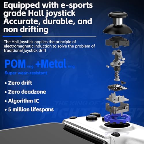 Megadream Mobile Gaming Controller for iPhone/Android - iPad/Tablet - Cloud Game - NS-Switch/PS4 - Turn Your Phone into a Gaming Console - PS5/Xbox Remote Play Streaming, Call of Duty, Diablo, White - color: White