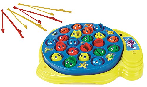 Let's Go Fishin' Game by Pressman - The Original Fast-Action Fishing Game!, 1-4 players - style: Let's Go Fishin'
