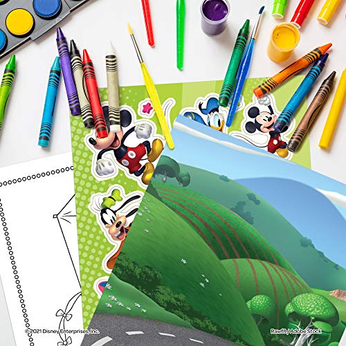 Disney Minnie Mouse Create-A-Scene Sticker Activity Book Bendon 45679