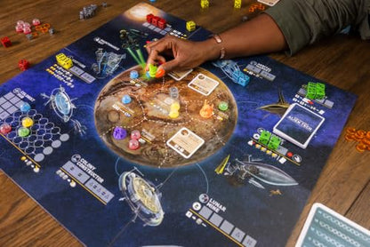 Alien Frontiers Edition X Board Game for 2–4 Players, Age 14+, Strategy | Build your space colony with strategic resource management in Alien Frontiers.
