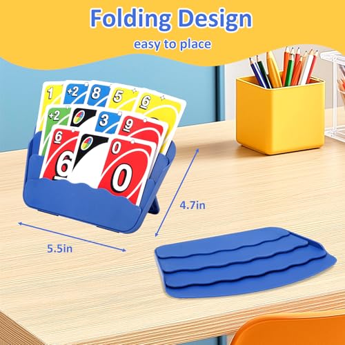 4 Pack Playing Cards Holder - color: 4 Pack Dark Blue