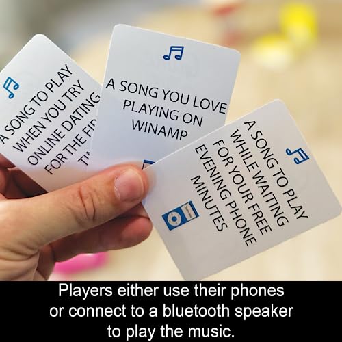Game That Song 2000's Mix Expansion - 50 New Cards - Music Card Game for Family, Adults, and Teens. Hilarious, Addictive, and Competitive Fun for Game Nights! - style: 2000's Expansion