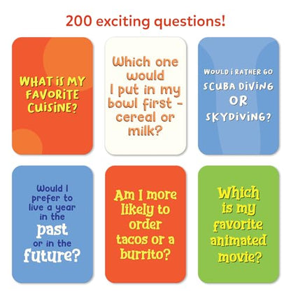 Skillmatics Card Game – Who Knows You Best? Hilarious Family Party Game | Conversation Game for Kids, Boys, Girls, Teens & Adults, Fun for Family Game Nights, Gift for Ages 8, 9, 10 and Up - style: Who Knows You Best?
