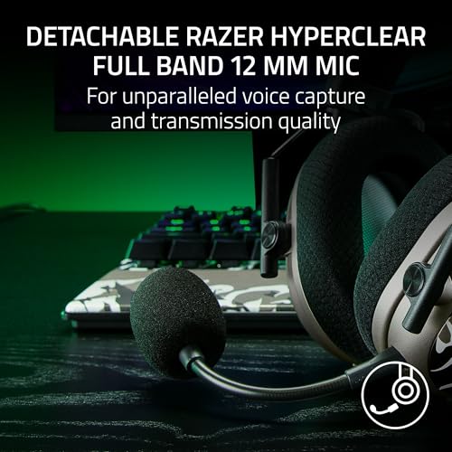 Razer BlackShark V3 Pro Wireless ANC PC Gaming Headset, NiKo Edition | Full Band Mic, 50mm Drivers, 2.4 GHz, Bluetooth, USB, 3.5mm, Works with Mac, PS5, Nintendo Switch, Smartphone, 70 Hr Battery - color: Niko Edition, style: PC