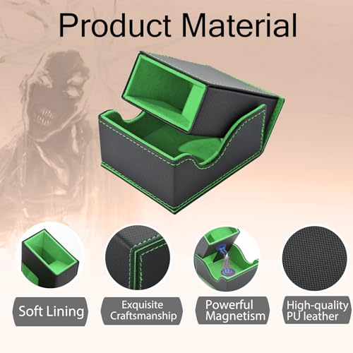 Dice Tower and Tray,Foldable Portable Dice Rolling Tower,Dice Roller Accessory for Dungeons and Dragons,Classic Board Games,RPG Games,and Tabletop Games Black/Green - color: Black/Green